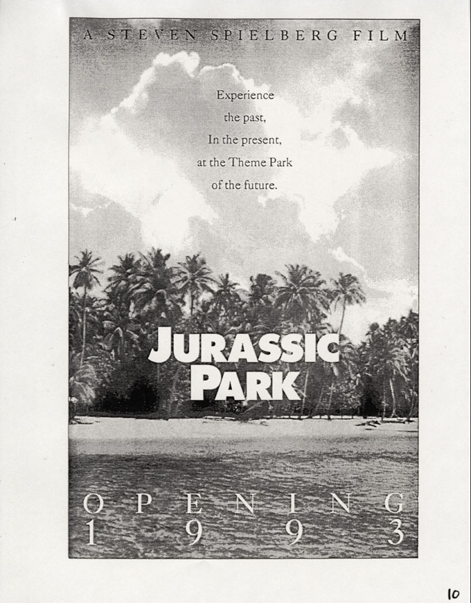 Jurassic Park Poster