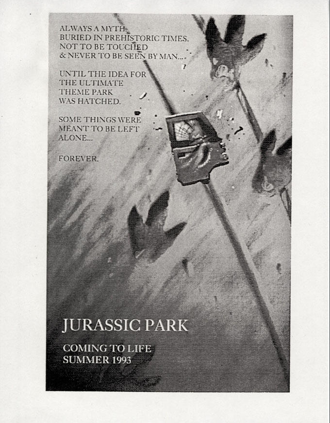 Jurassic Park Poster