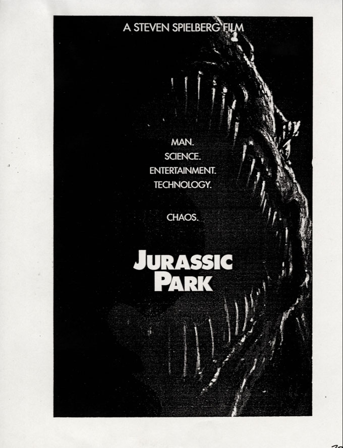Jurassic Park Poster