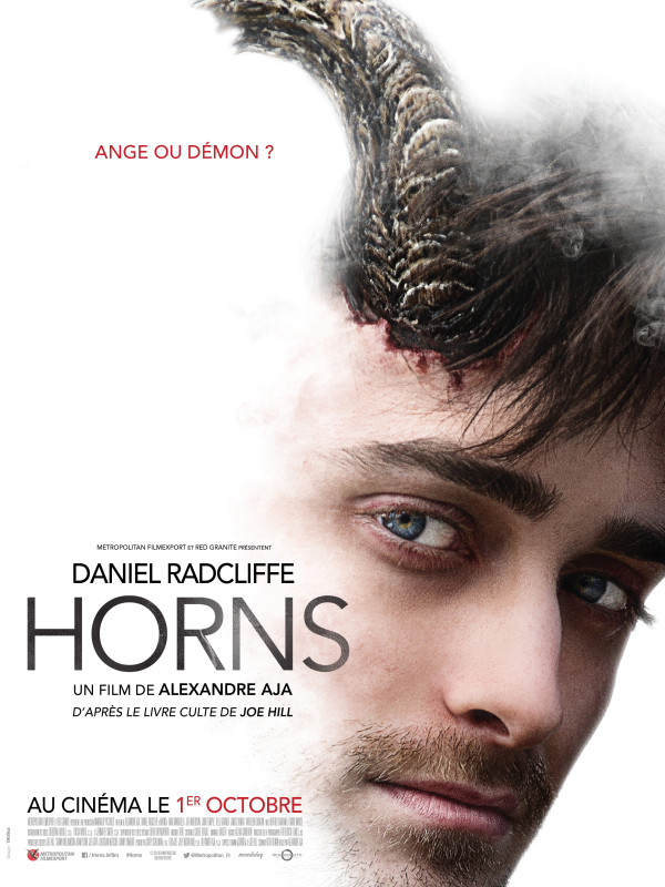 Horns, poster, Daniel Radcliffe