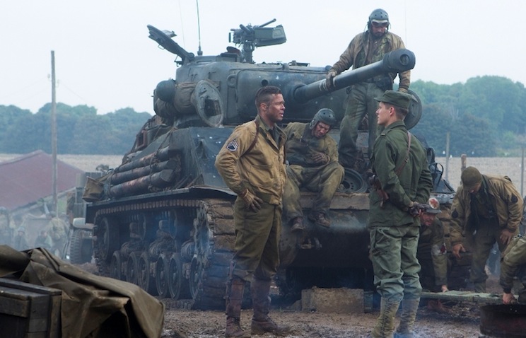 Brad Pitt, Fury
