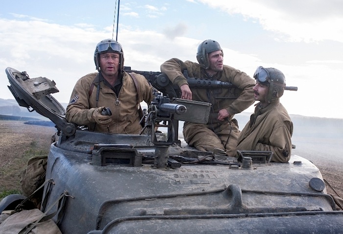 Brad Pitt, Fury