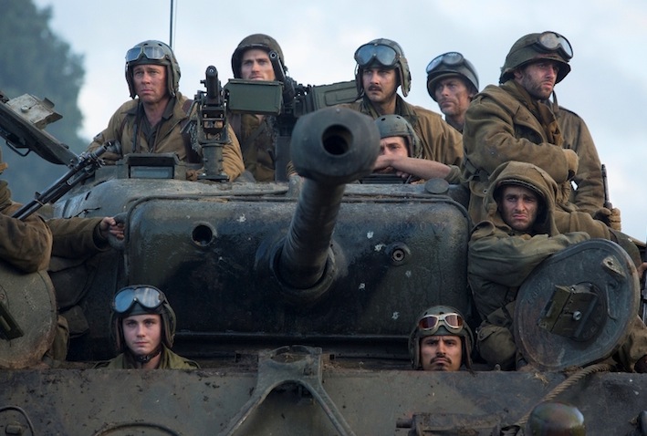 Brad Pitt, Fury
