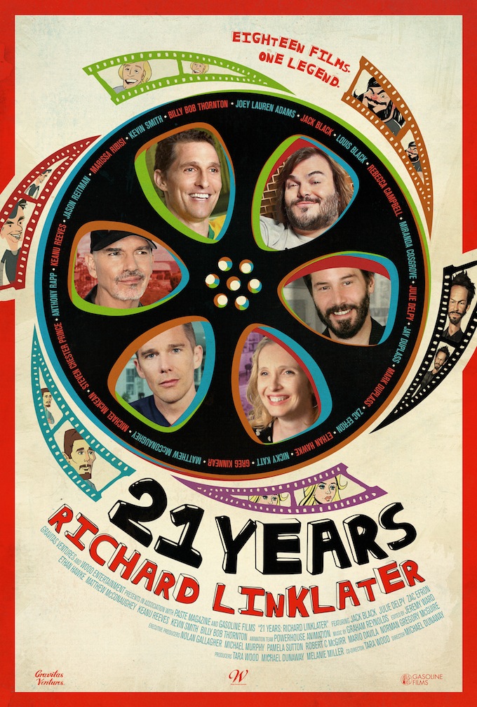 '21 Years: Richard Linklater, poster