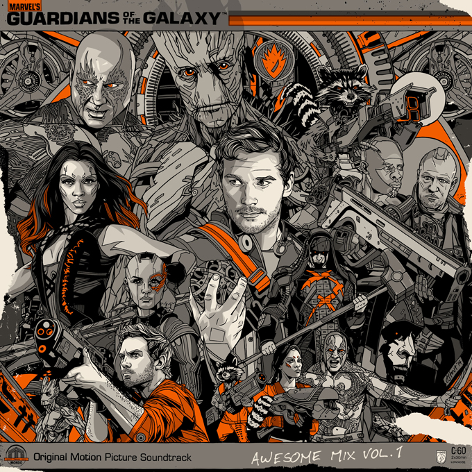 Guardians Of The Galaxy Soundtrack Artwork (skip crop)