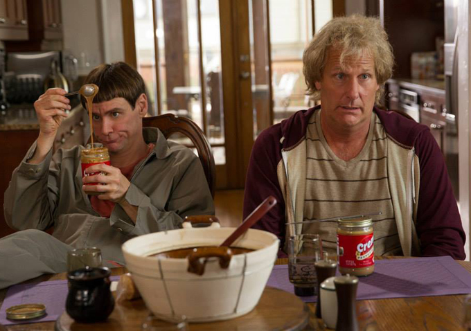 Jim Carrey and Jeff Daniels in "Dumb And Dumber To"
