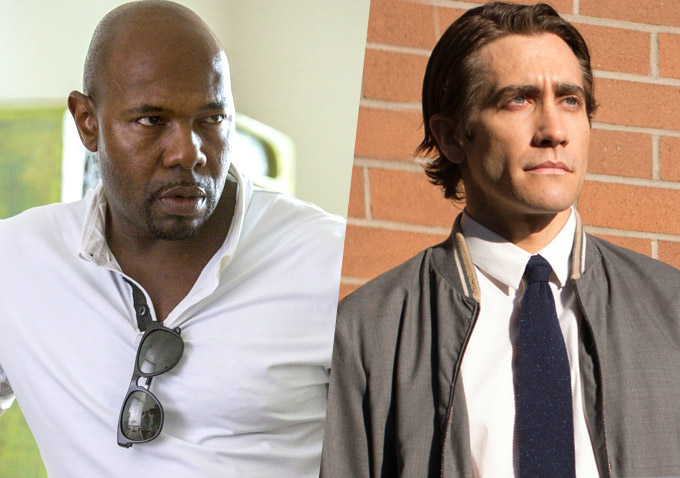 Jake Gyllenhaal and Antoine Fuqua 