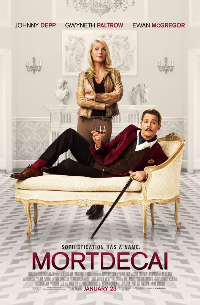 Mortdecai, poster