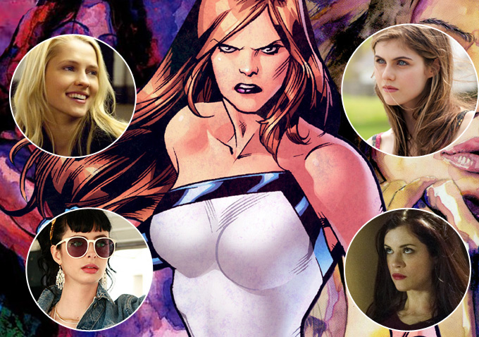 Jessica De Gouw, Teresa Palmer, Alexandra Daddorio, and Krysten Ritter: Jessica Jones