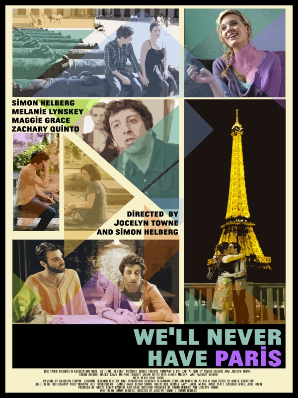 We'll Never Have Paris, Poster