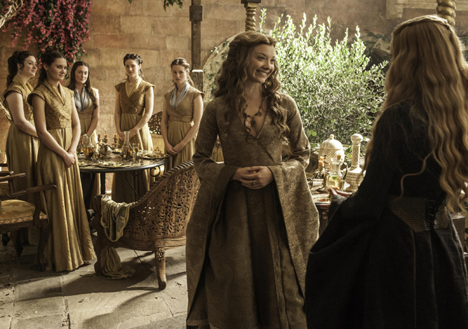 Natalie Dormer & Lena Headey in "Game of Thrones" Season 5