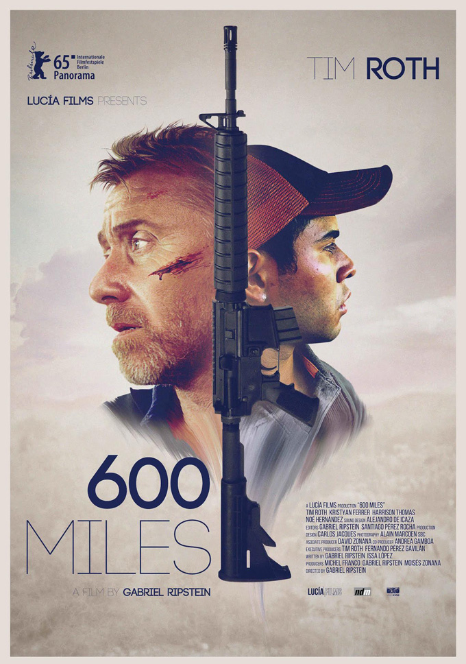 600 Miles Poster