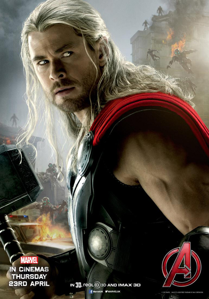 Avengers character posters