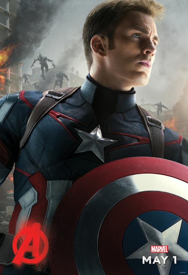 Avengers: Age Of Ultron Poster Captain America