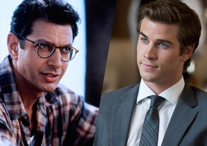 Jeff Goldblum Liam Hemsworth