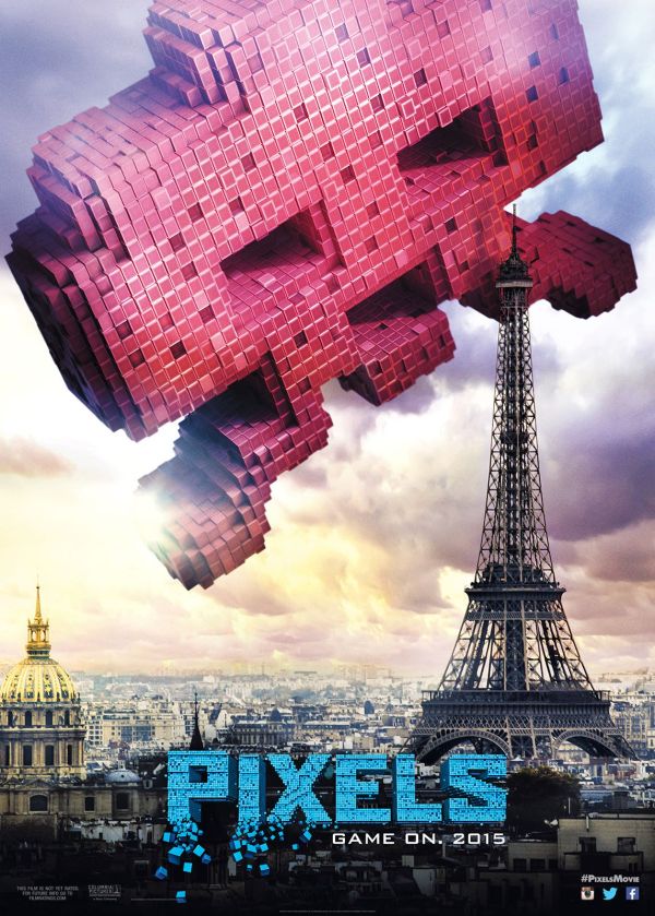Pixels, Posters