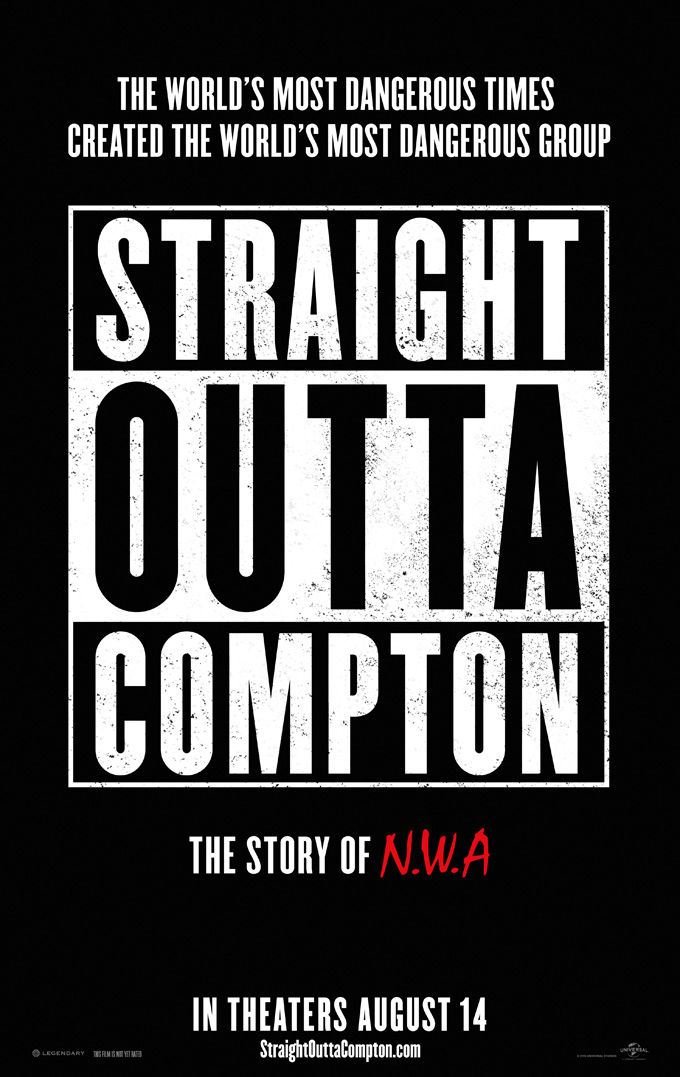 Straight Outta Compton, posters