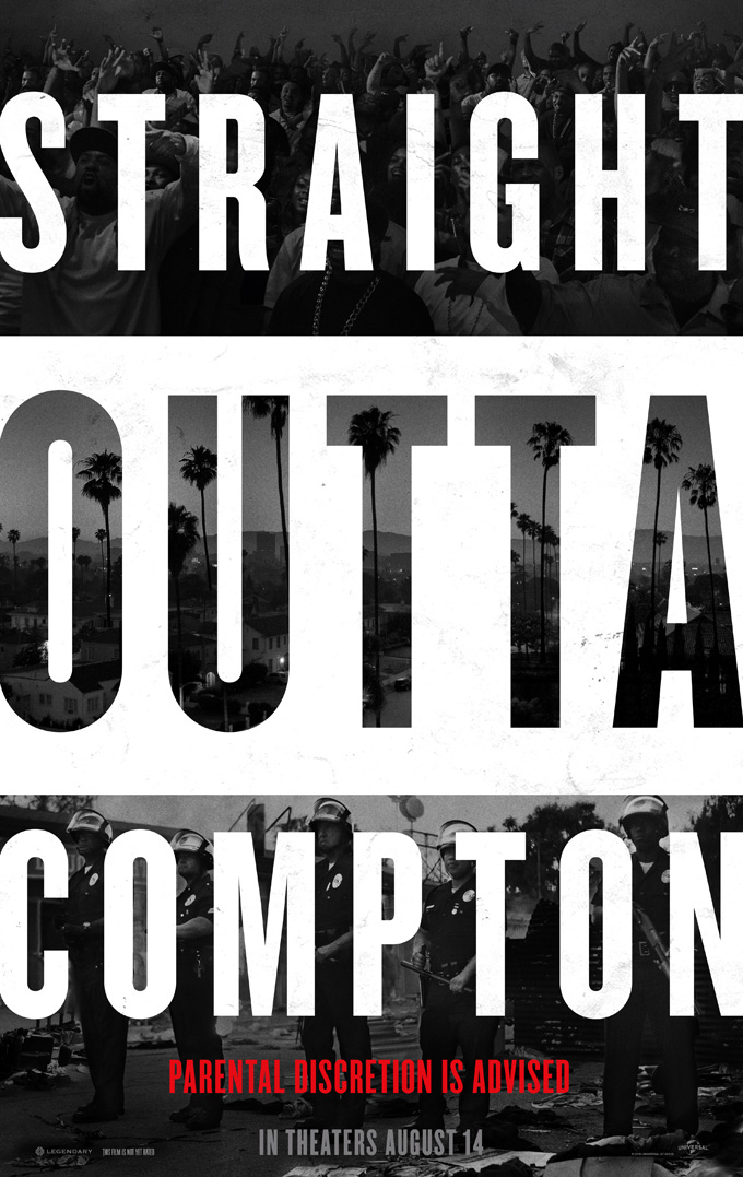 Straight Outta Compton, posters