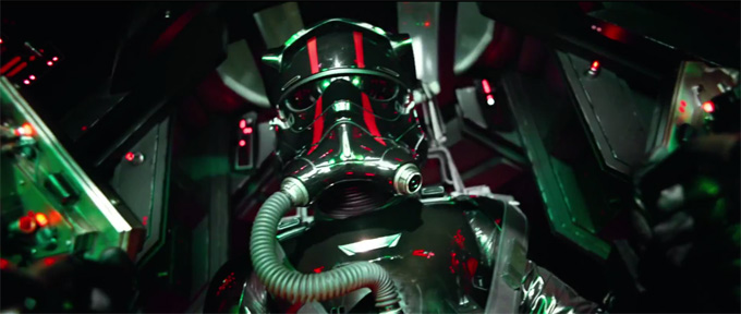 Star Wars The Force Awakens, skip trailer screengrabs