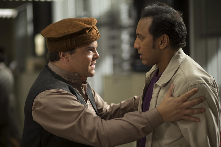 Jack Black & Aasif Mandvi in 'The Brink"