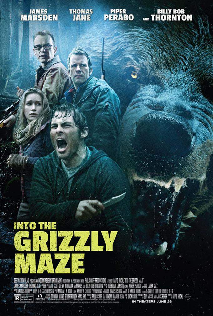 Into The Grizzly Maze Poster