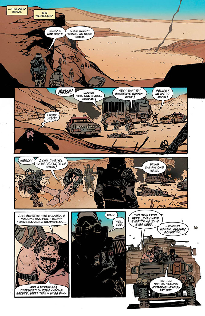 Check Out The Cover Artwork And Pages From Prequel Comic 'Mad Max: Fury ...