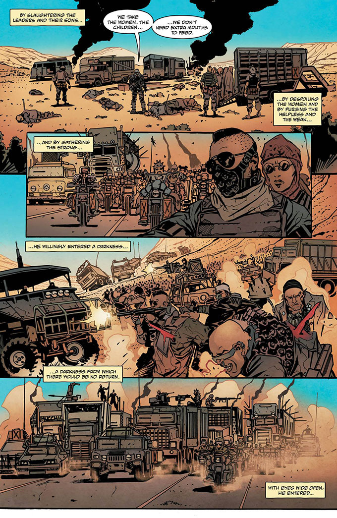 Mad Max: Fury Road &mdash; Nux & Immortan Joe (skip crop)