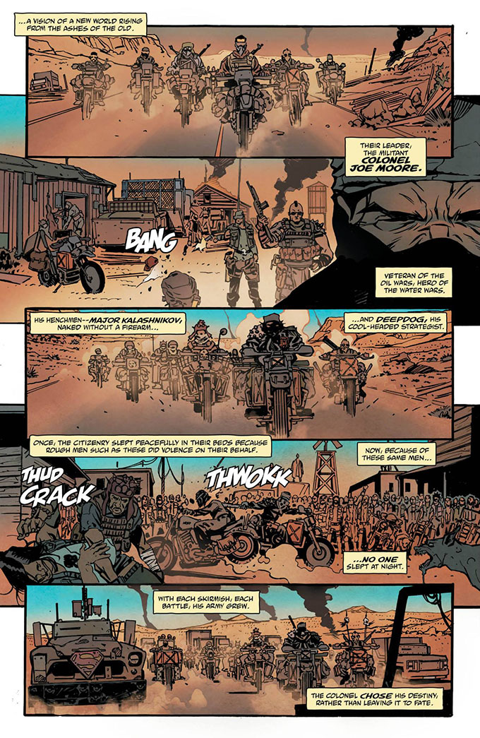 Check Out The Cover Artwork And Pages From Prequel Comic 'Mad Max: Fury ...