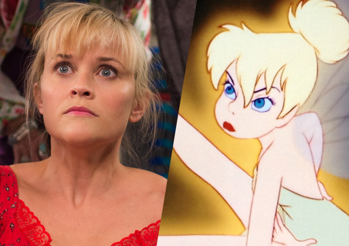 Reese Witherspoon Peter Pan Tinkerbell