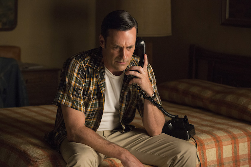 "Mad Men" Season 7 Episode 14 finale Jon Hamm phone