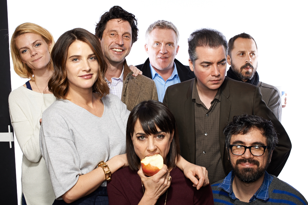 "Results" - Brooklyn Decker, Cobie Smulders, Houston King, Constance Zimmer, Anthony Michael Hall, Kevin Corrigan, Giovanni Ribsi, Andrew Bujalski