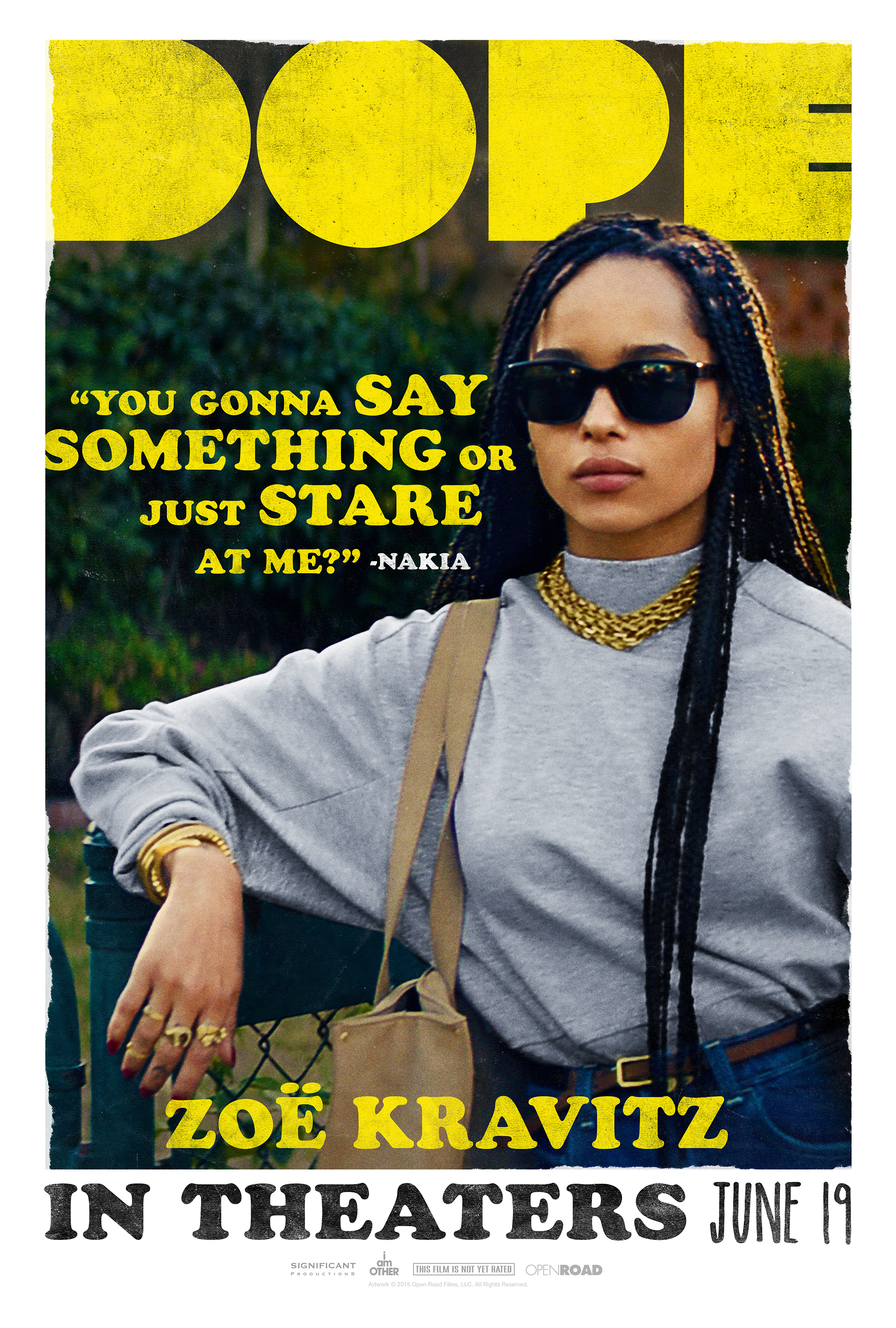 Zoë Kravitz as Nakia