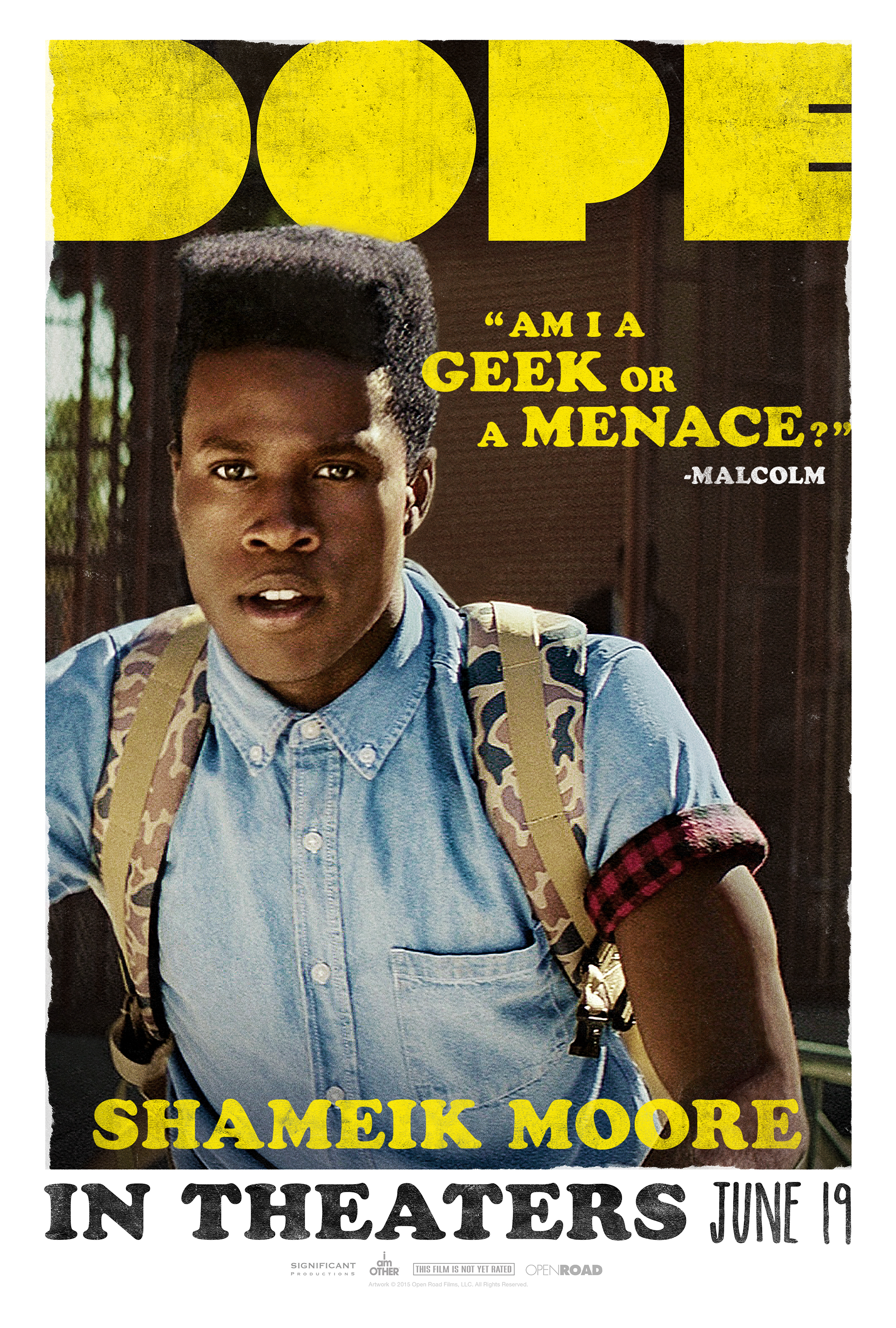 Shameik Moore as Malcolm