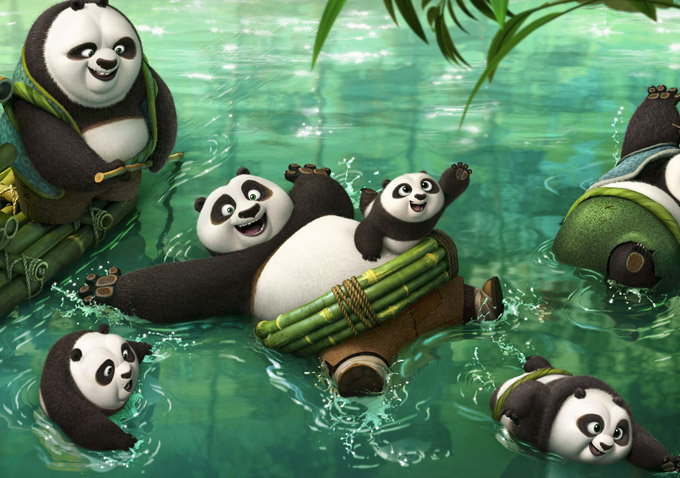 Kung Fu Panda 3: Vũ điệu đầy uyển chuyển của các nhân vật trong \