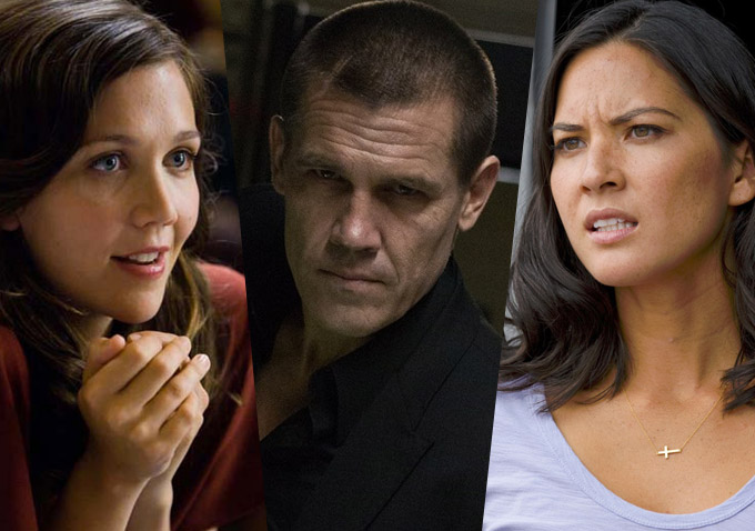 Josh Brolin, Maggie Gyllenhaal, And Olivia Munn