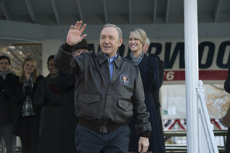 "House of Cards" Season 3 Episode 12 Kevin Spacey & Robin Wright