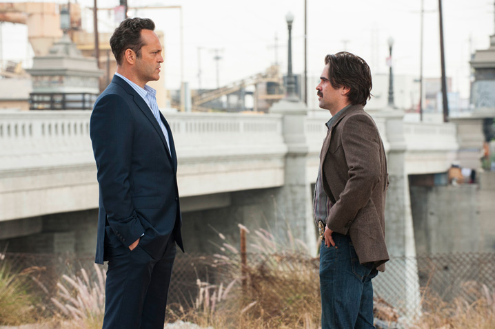 Vince Vaughn & Colin Farrell in "True Detective" Season 2 Episode 2