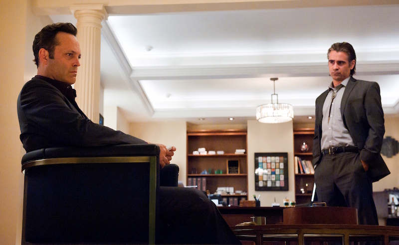 Vince Vaughn & Colin Farrell in "True Detective"