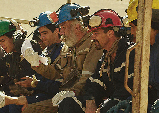 Antonio Banderas in "Los 33" (The 33)