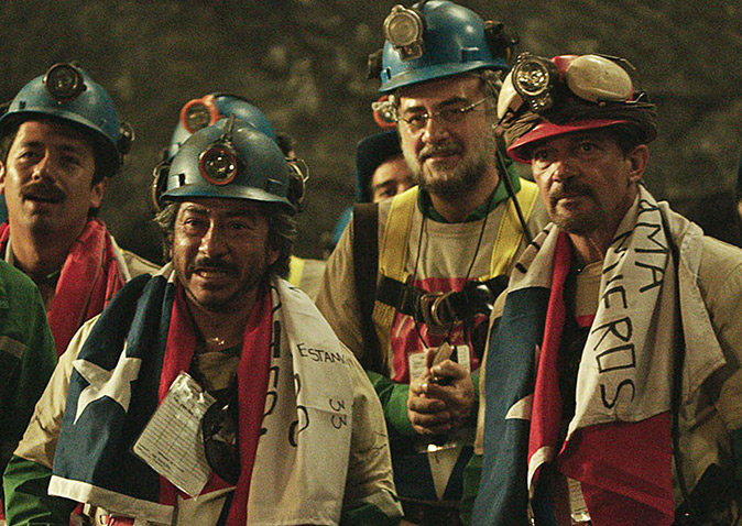 Antonio Banderas in "Los 33" (The 33)