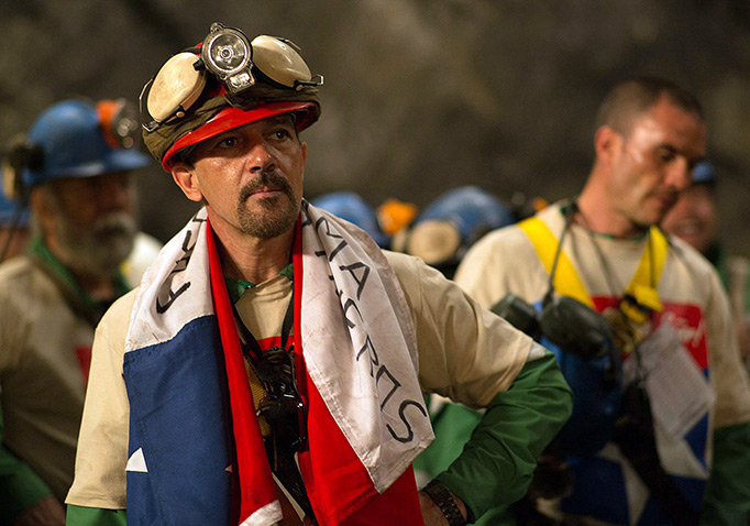 Antonio Banderas in "Los 33" (The 33) 