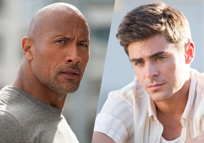 Dwayne Johnson Zac Efron