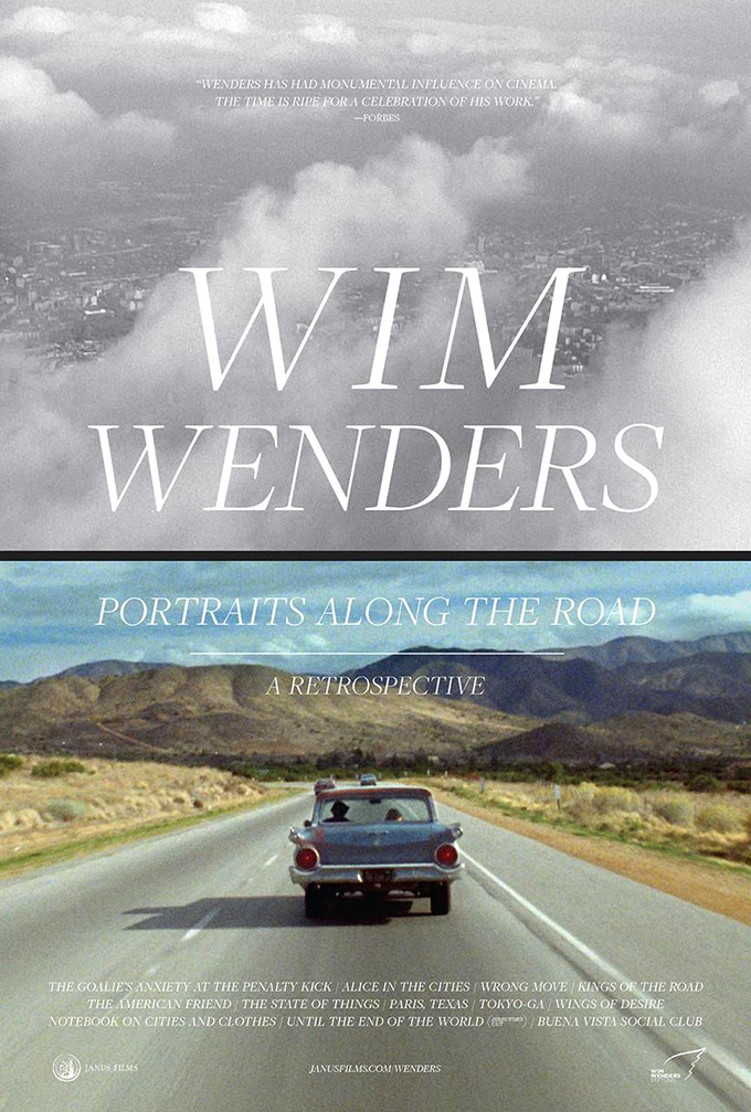 Wim Wenders: Portraits Along The Road, poster