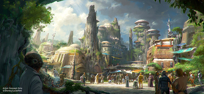 Star Wars Theme Park, Concept Art