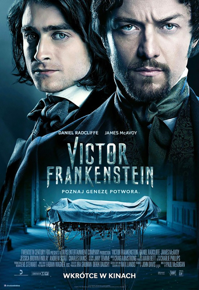 Victor Frankenstein, international poster