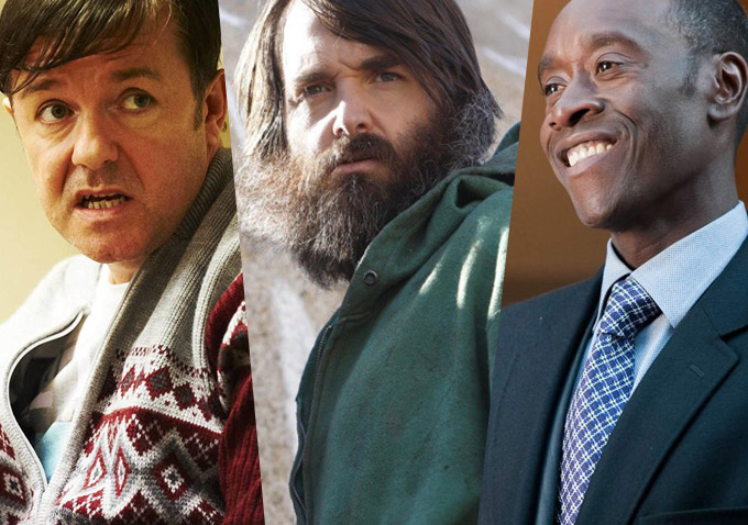  Ricky Gervais, Don Cheadle, Will Forte
