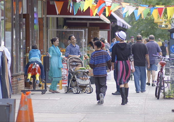 In Jackson Heights