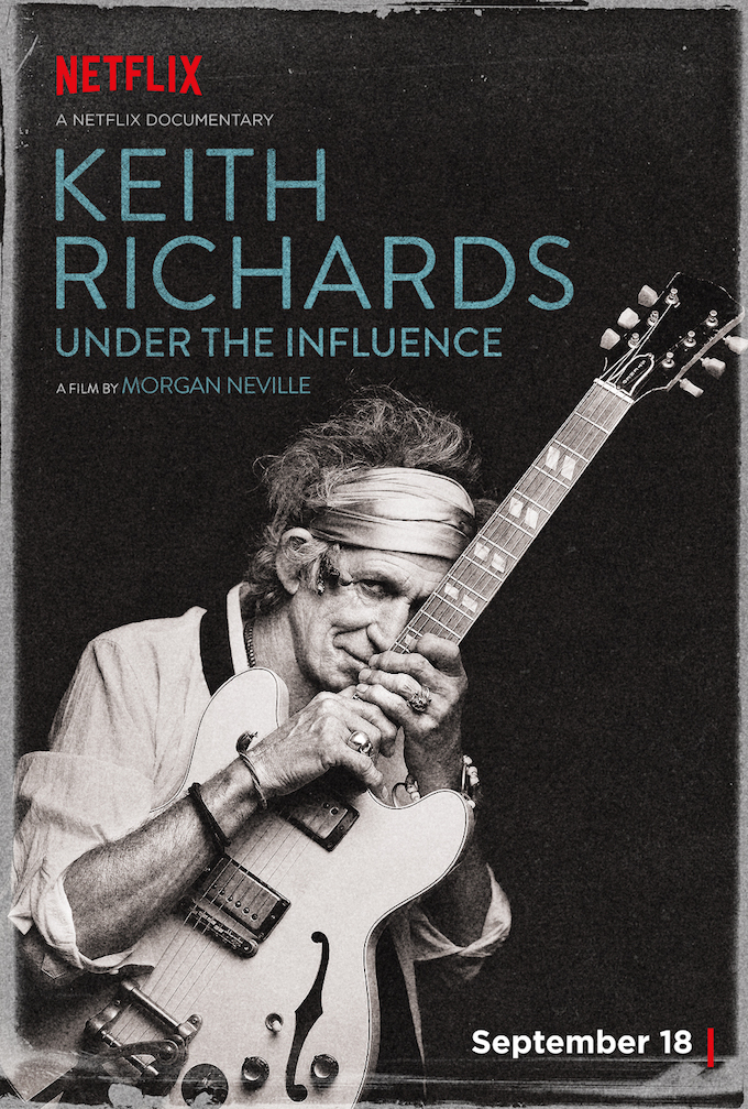 Keith Richards: Under the Influence, poster
