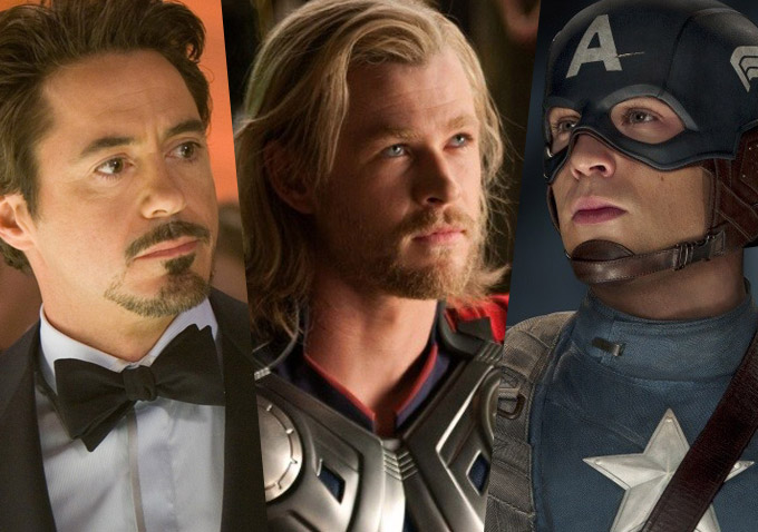 Marvel Phase One Iron Man Captain America Thor