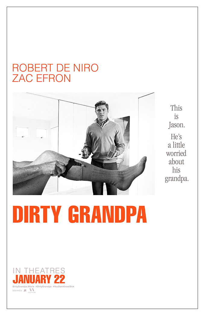 Dirty Grandpa, poster